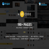 H-code - Multipurpose Commerce Drupal theme