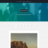 Applause - A Content Focus Theme