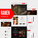 Ramen Warrior - Asian Restaurant Muse Template YR