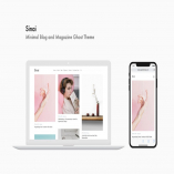 Sinai - Minimal Blog and Magazine Ghost Theme