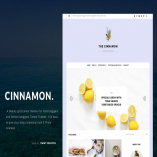 Cinnamon | Casual Grid Tumblr Theme