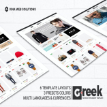 Vina Greek - Fashion VirtueMart 3 Template