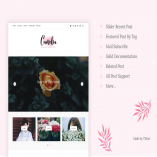 Camelia - Responsive Blogging Tumblr Theme