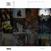 Fullscreen - Photography Portfolio Drupal Theme