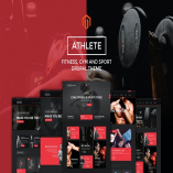 Athlete | Fitness - Multipurpose Magento theme