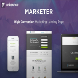 Marketer - Premium Marketing Unbounce Template