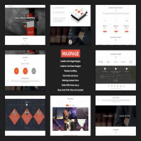 Maxpage - One Page MUSE Template