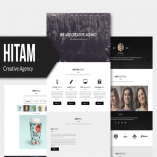 Hitam - Onepage Muse Template YR