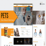 PETS - Pet Care, Shop Muse Template YR