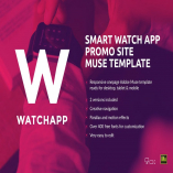 WatchApp - Smart Watch App Promo Muse Template