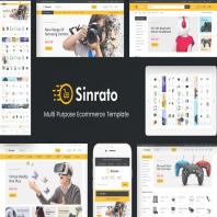 Sinrato - Mega Shop OpenCart Theme