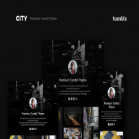 City | High Quality Portfolio Tumblr Theme