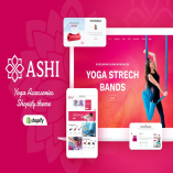 Ashi | Yoga, Fitness Shopify Theme