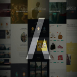 Avidus - Multipurpose Muse Template for Creatives