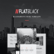 Flatblack - One Page Muse Template for Creatives