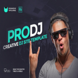 ProDJ - Creative DJ / Producer Site Muse Template