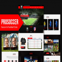 Pro Soccer - Football & Soccer Muse Template YR