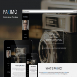 Paximo -Parallax Portfolio Muse Template