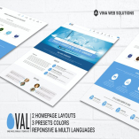 Vina Oval :: Responsive Joomla 3 One Page Template