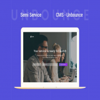 Semi - Service Unbounce Landing Page