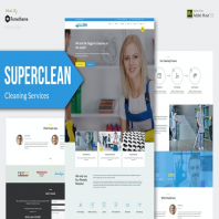 Super Clean - Cleaning Services Muse Templates RS