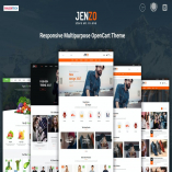 Jenzo - Drag & Drop Multipurpose OpenCart 3 Theme 