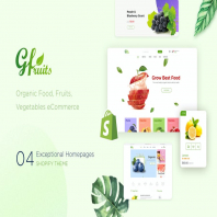 GFruits | Food eCommerce Shopify Theme