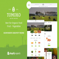 Tomoko - Organic Food/Fruit Shopify Theme