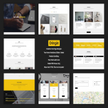 Oringin - Creative Onepage MUSE Template