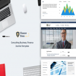 Finance Press - Consulting Business Joomla theme