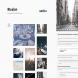 Illusion | Premium Photography Tumblr Theme