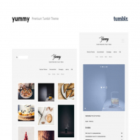 Yummy | Creative Portfolio Tumblr Theme
