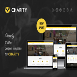 Charity - Nonprofit, Fundraising Joomla Template