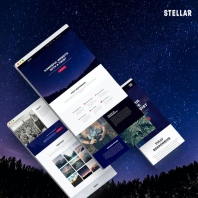 Stellar - Responsive Muse Template