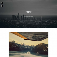 Frank - Minimal One Column theme