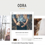 ODRA - 10 Creative Muse Templates Multi-Purpose