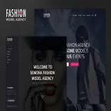 Fashion - Model Agency, Photograph Joomla Template