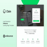 Cloin - Business Unbounce Landing Page Template