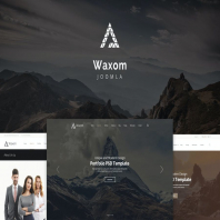 Waxom — Clean and Universal Responsive Joomla