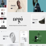 Nego - Minimalist Responsive Magento Theme