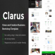 Clarus - Mobirise HTML Site Builder