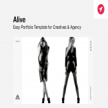  ALIVE - Portfolio Template for Creatives & Agency