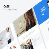 Gaze - Premium Multipurpose HTML Package