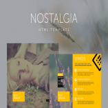 Nostalgia - Responsive Minimal Portfolio Template