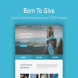 Born To Give - Charity Crowdfunding HTML5 Template