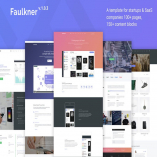 Faulkner - Multipurpose Template for Startups