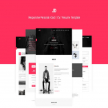 JD | Personal vCard / CV / Resume Template