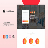  LeadEduco - Education HTML Landing Page Template