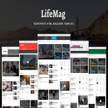 LifeMag - Responsive HTML Magazine Template