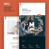 Meelo - Corporate One Page HTML Template